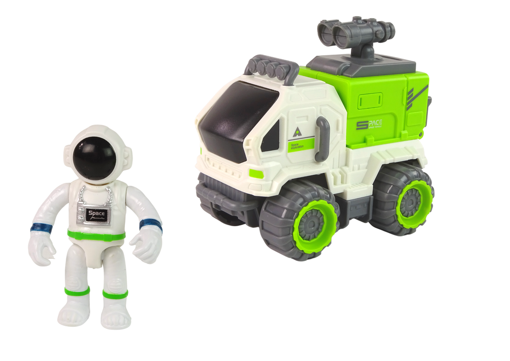 Kosmická sada s astronautem – 2 lodě a průzkumník | hračky