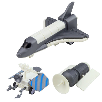 Kosmická sada s raketou, raketoplánem a vozidlem – pro děti od 3 let