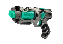 Kosmická zbraň set s laserovým mečem a pistolí se zvuky