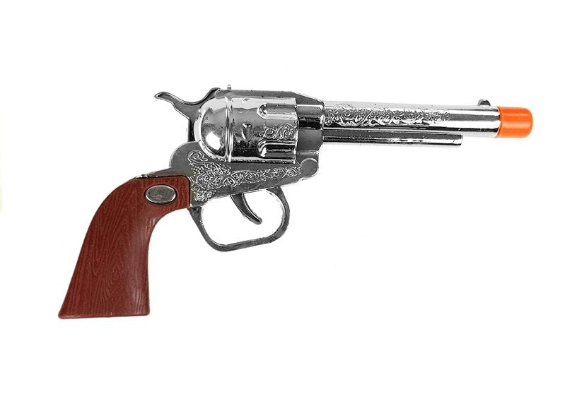 Kovbojský kostým s pistolí a příslušenstvím – puška revolver