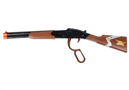 Kovbojský kostým s pistolí a příslušenstvím – puška revolver