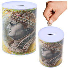 Kovová pokladnička bankovka 200 zlotých – 16x12cm