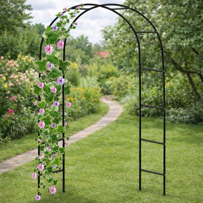 Kovová zahradní pergola pro rostliny 240x140 cm