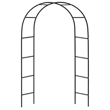 Kovová zahradní pergola pro rostliny 240x140 cm