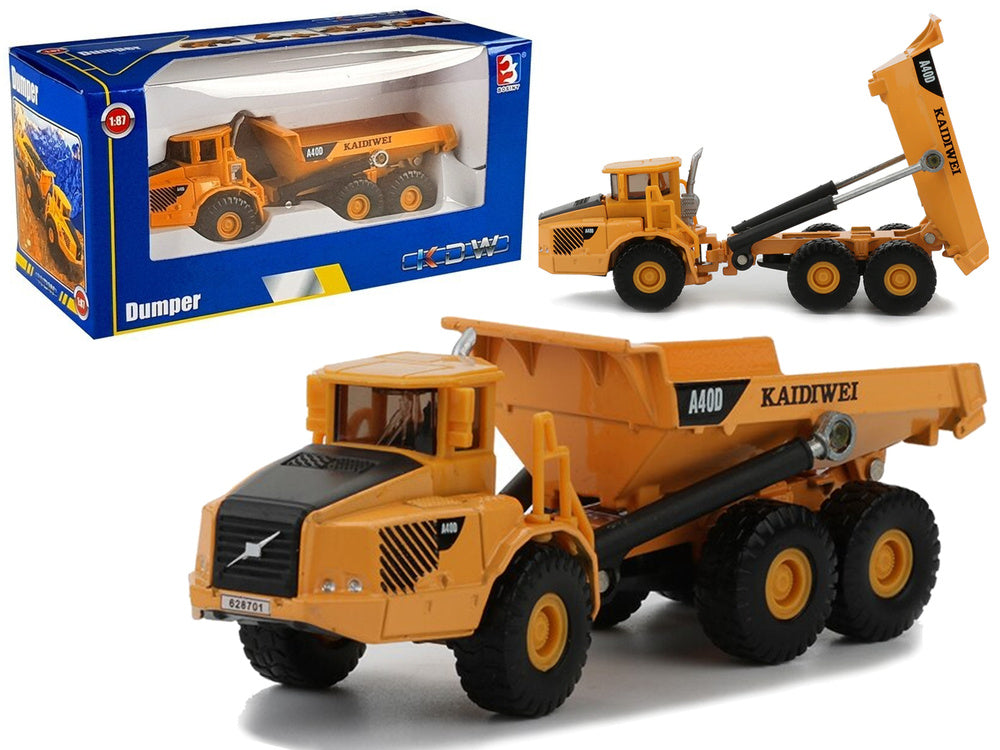 Kovové nákladní auto sklápěč 1:87 s pohyblivými prvky