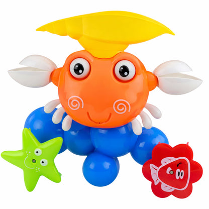 Krab fontána do vany s přísavkami – interaktivní hračka