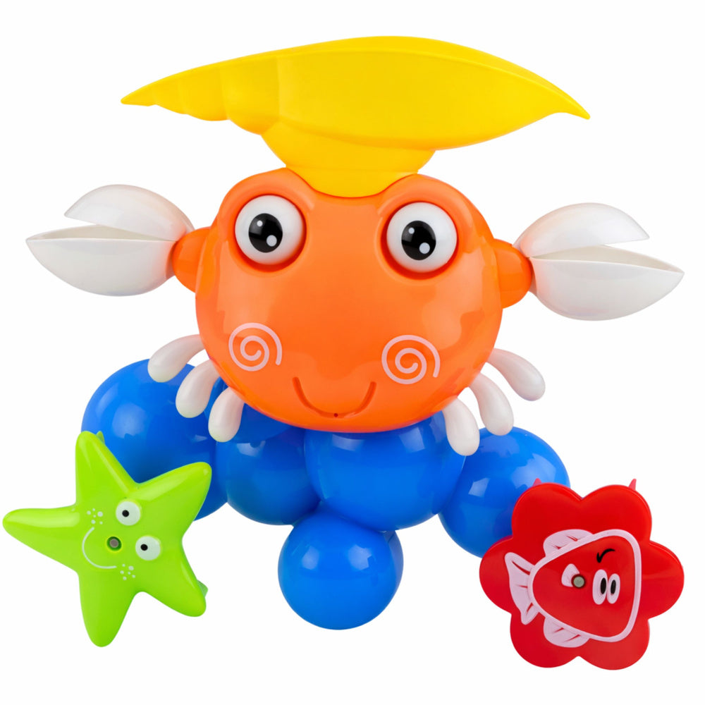 Krab fontána do vany s přísavkami – interaktivní hračka