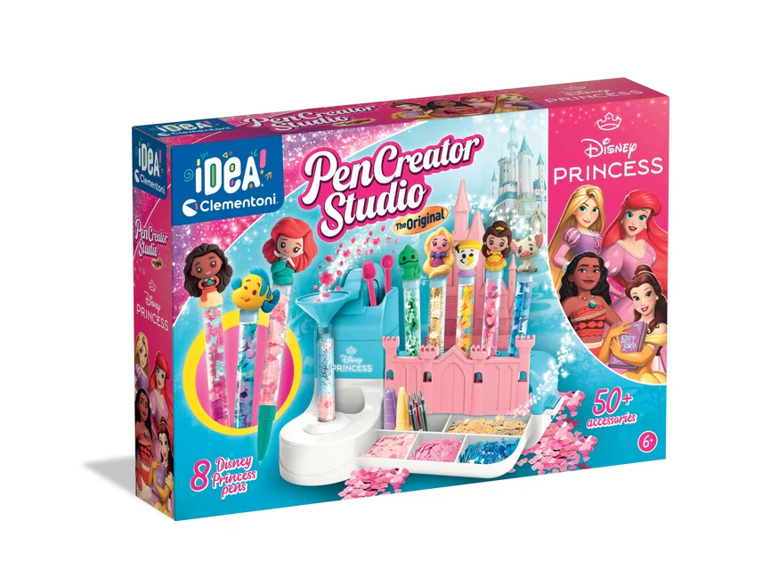 Kreativní sada Disney Princess Pen Factory – Clementoni