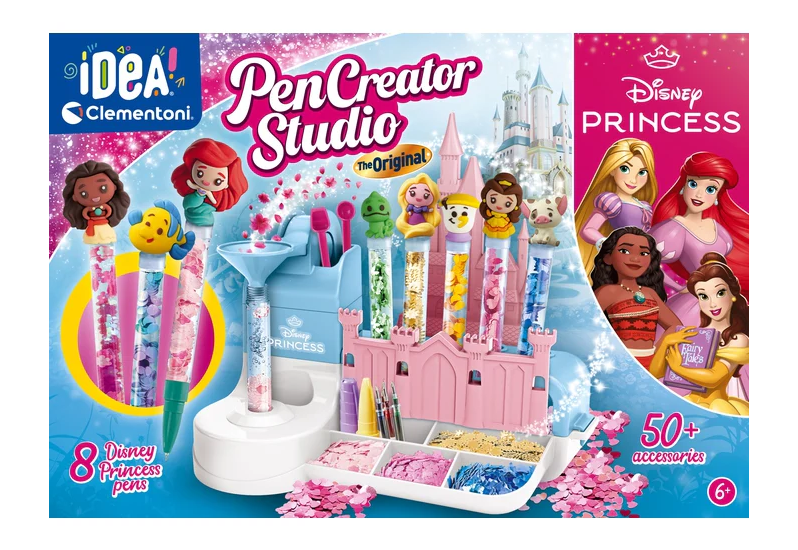 Kreativní sada Disney Princess Pen Factory – Clementoni
