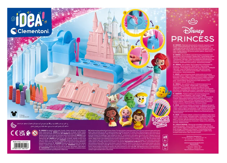Kreativní sada Disney Princess Pen Factory – Clementoni
