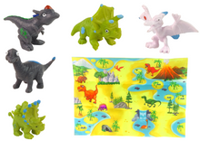 Kreativní sada malování dinosauřích vajíček – s figurkami