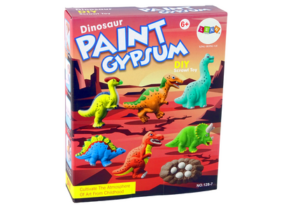 Kreativní sada na odlévání dinosaurů – s barvami a magnety
