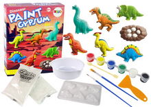 Kreativní sada na odlévání dinosaurů – s barvami a magnety