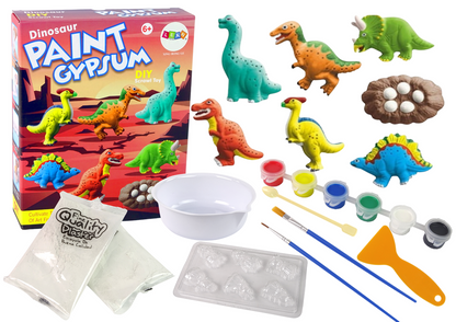 Kreativní sada na odlévání dinosaurů – s barvami a magnety