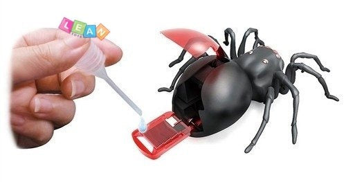 Kreativní stavebnice pavouk na slanou vodu DIY černý
