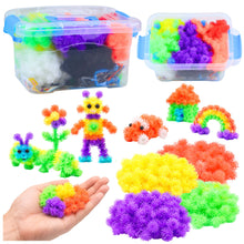 Kreativní stavebnice s velkro bloky 836 dílů – DIY