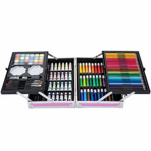 Kreativní výtvarná sada jednorožec v kufříku růžová 150 dílů