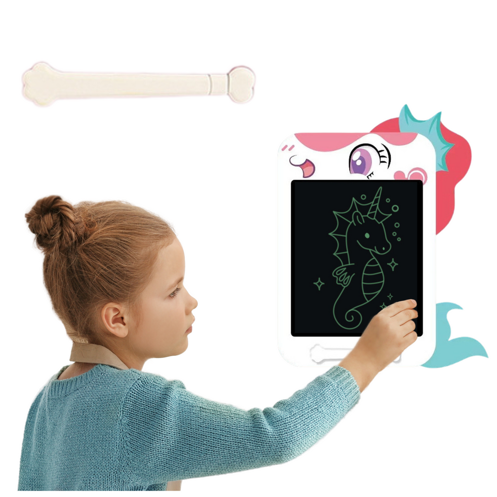 Kreslicí tablet LCD s rysíkem – jednorožec bílý