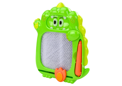 Kreslicí tabulka 2v1 s pinballem dinosaurus zelený