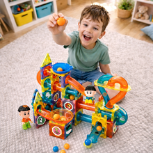 kuličkova draha  magnetická stavebnice 192 dílu