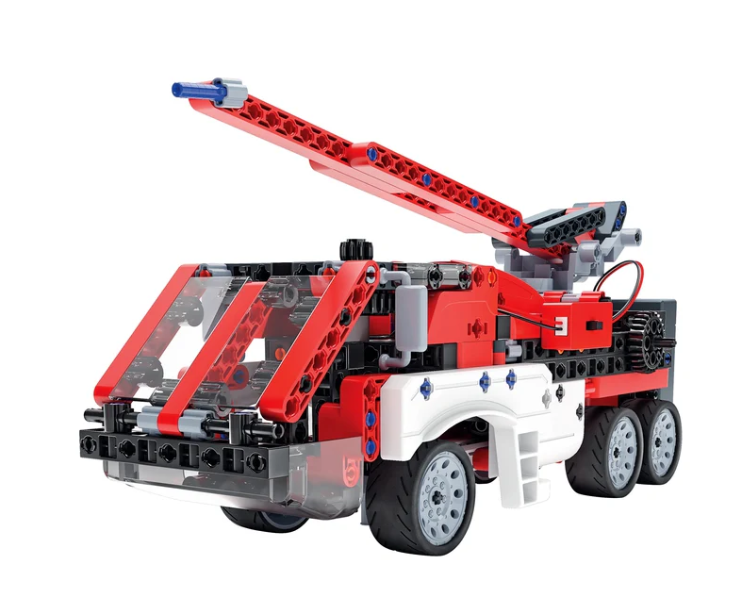 Laboratorium mechaniky – hasičské auto s elektrickým motorem