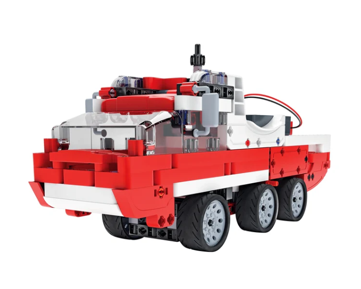 Laboratorium mechaniky – hasičské auto s elektrickým motorem