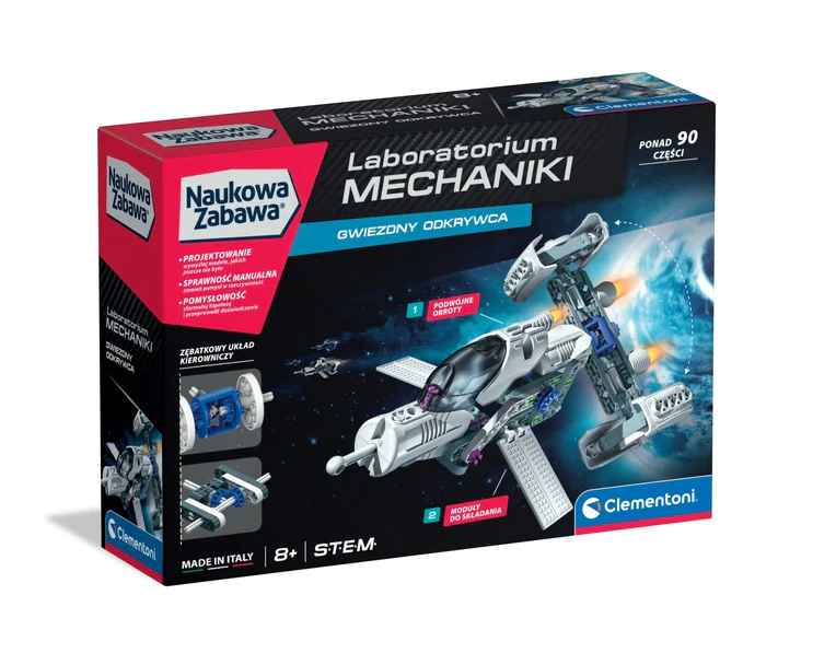 Laboratorium mechaniky Hvězdný průzkumník – Clementoni