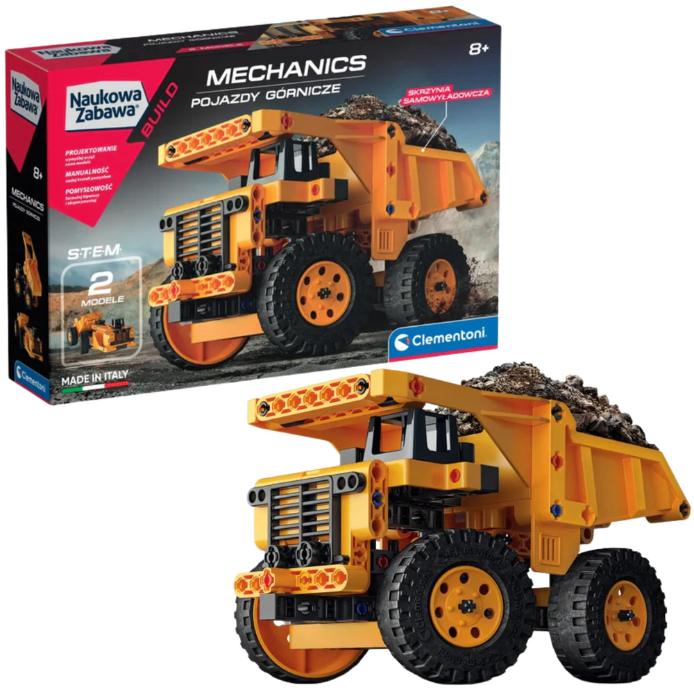 Laboratorium mechaniky - těžební vozidla Clementoni 50715