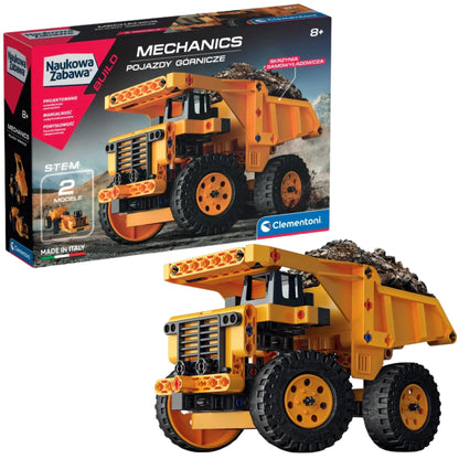 Laboratorium mechaniky - těžební vozidla Clementoni 50715