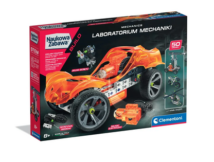 Laboratorium mechaniky – vědecká stavebnice Clementoni