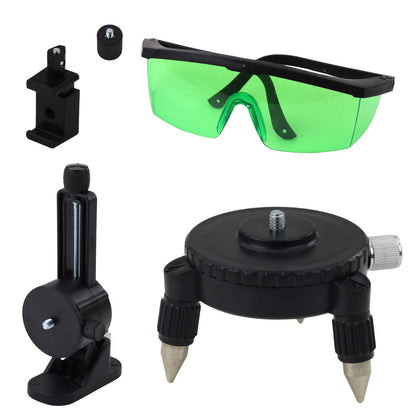 Laserová vodováha 4D 16 linií – s kufrem 2 akumulátory | modrá