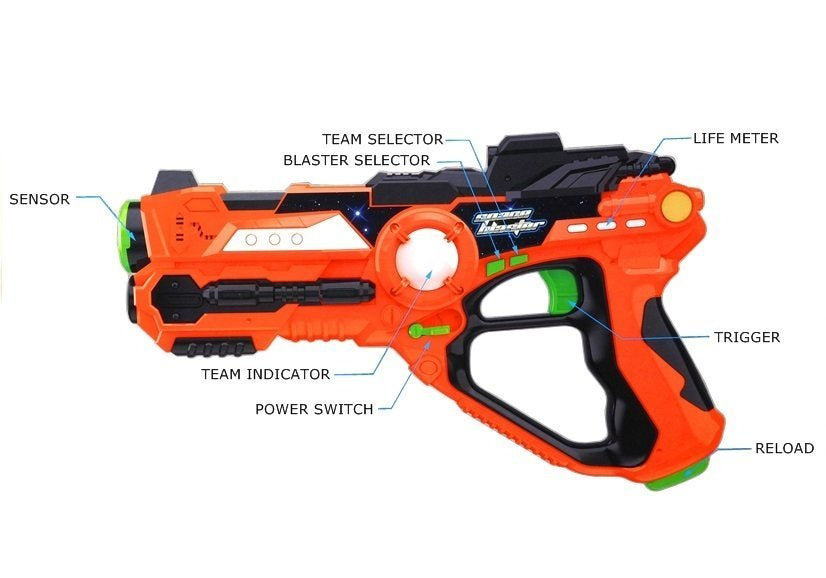Laserové pistole pro děti sada 2ks – Laser Tag