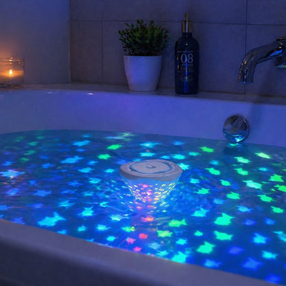 LED basenové světlo do vody s motivem rybek – 6 režimů