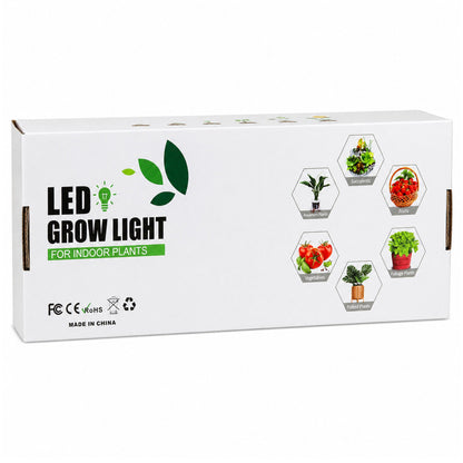 LED lampa pro pěstování rostlin se stativem a 4 panely