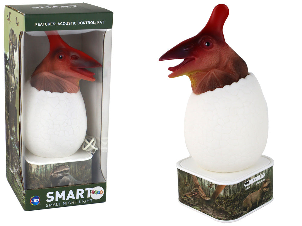 LED lampička dinosaurus pteranodon – vylíhající se z vajíčka USB