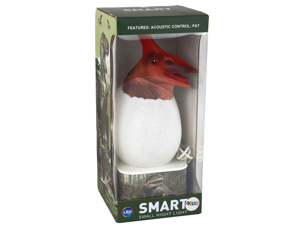 LED lampička dinosaurus pteranodon – vylíhající se z vajíčka USB