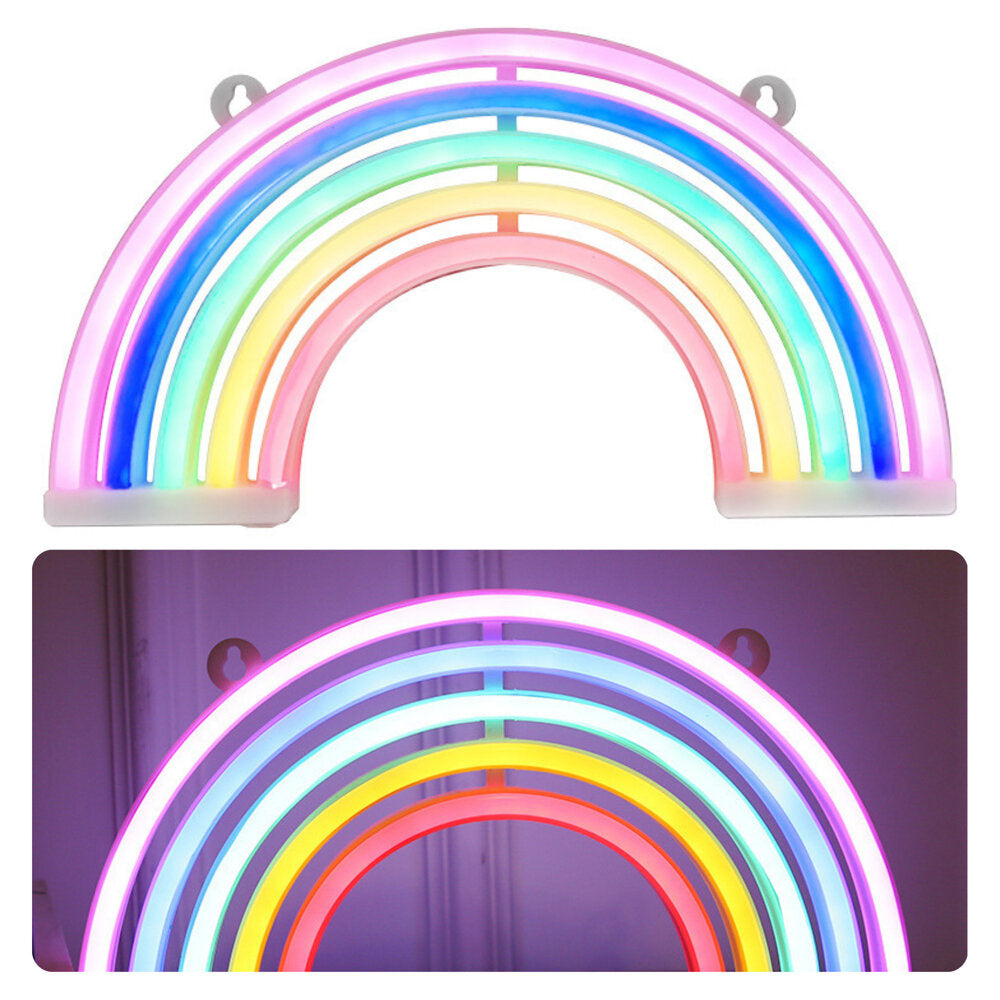 LED lampička duha – dekorační na baterie a USB