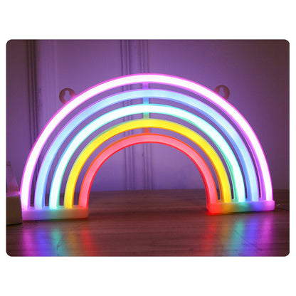 LED lampička duha – dekorační na baterie a USB