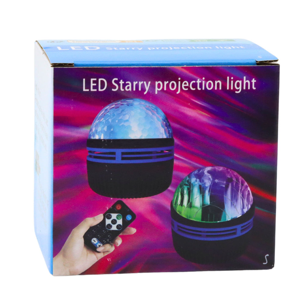 LED projektor hvězd s pilotem – světelné efekty