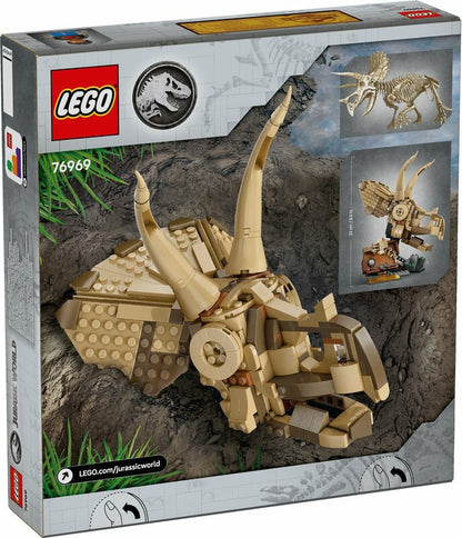 LEGO dinosauří kostra triceratops – Jurassic World