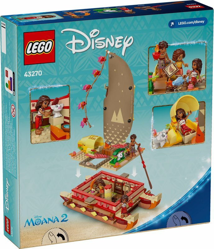 LEGO Disney Princess Vaianino dobrodružství 43270 – stavebnice