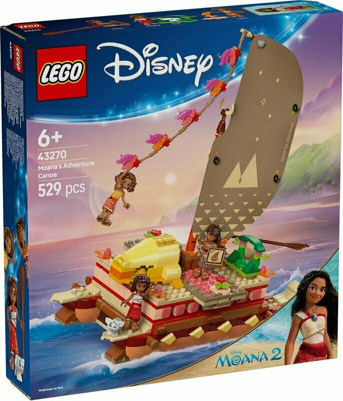 LEGO Disney Princess Vaianino dobrodružství 43270 – stavebnice