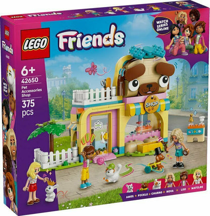 LEGO Friends obchod se zvířecími doplňky 42650 – s figurkami