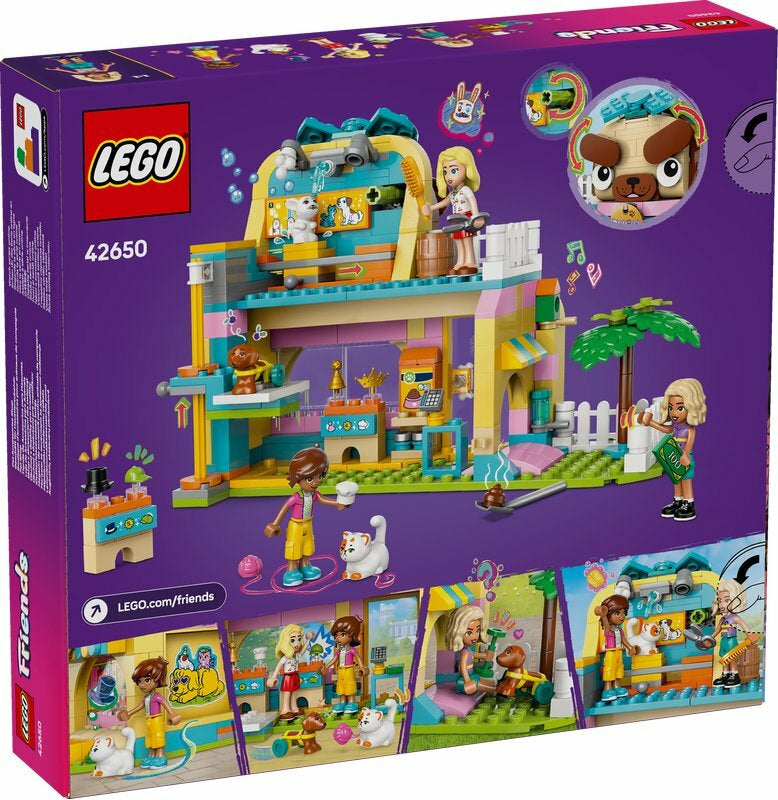 LEGO Friends obchod se zvířecími doplňky 42650 – s figurkami