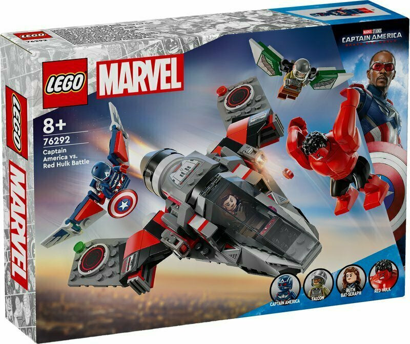 LEGO Kapitán Amerika vs Červený Hulk – Super Heroes | 76292