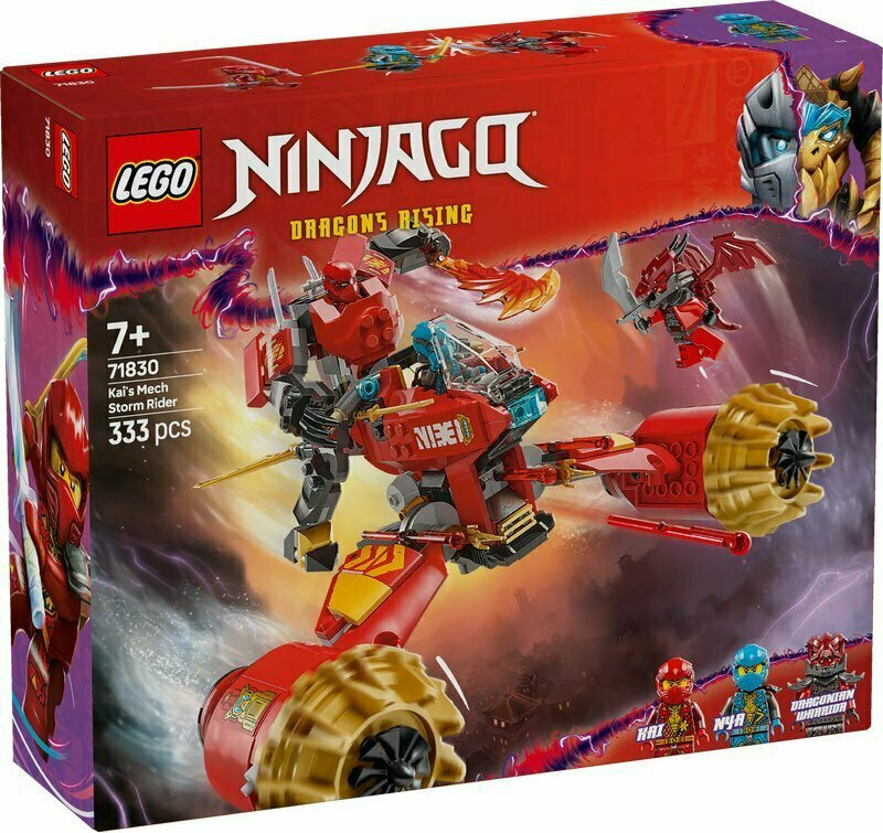 LEGO NINJAGO Bouřkový jezdec mech Kaia – 71830 | LEGO