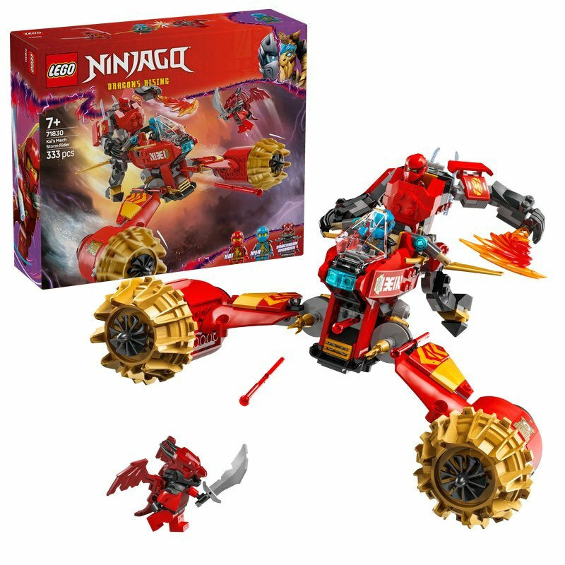 LEGO NINJAGO Bouřkový jezdec mech Kaia – 71830 | LEGO