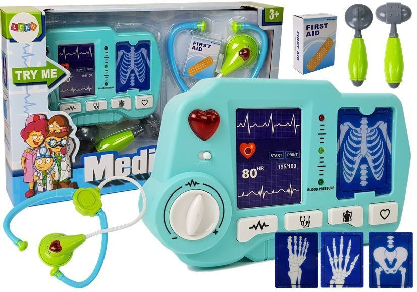 Lékařský set s RTG aparátem a příslušenstvím se zvuky a světly