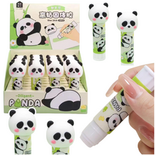 Lepicí tyčinka školní 3D panda – zelená kancelářská