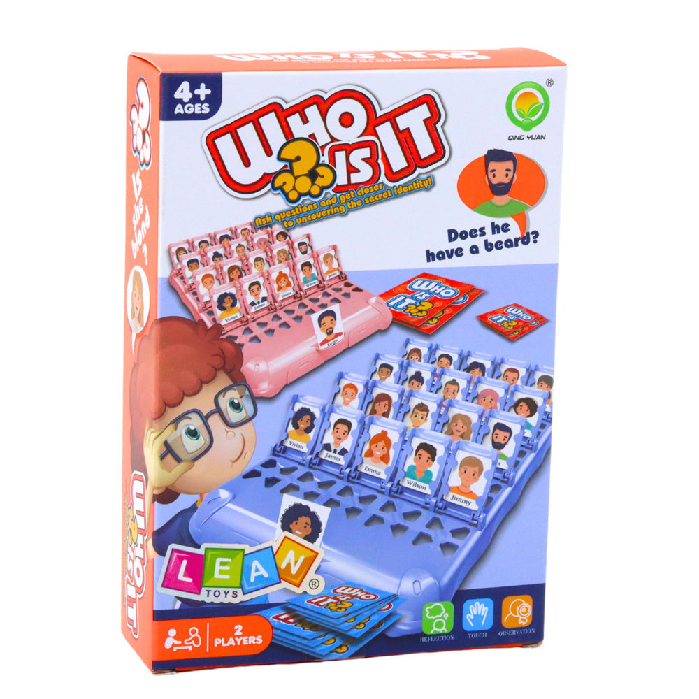 Logická hra Hádej kdo to je – mini cestovní 2 desky